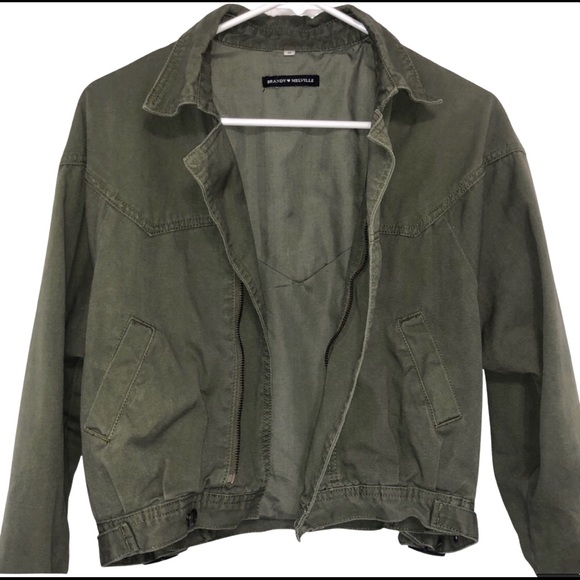 Brandy Melville | Army Green Jacket - Picture 2 of 7